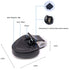 Fish Bite Alarm Bell, Clip On Fishing Rod Accessory, Tackle Fishing Rod Bite Alarm Buzzer with Loud Siren Daytime Night Indicator